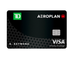 TD Aeroplan Visa Infinite Privilege Credit Card credit card